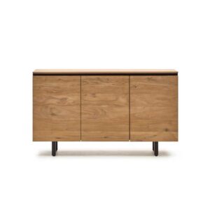 Wohnzimmer Kommode aus Akazie Massivholz Skandi Design