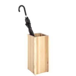 Regenschirmständer aus Buche Massivholz 45 cm hoch