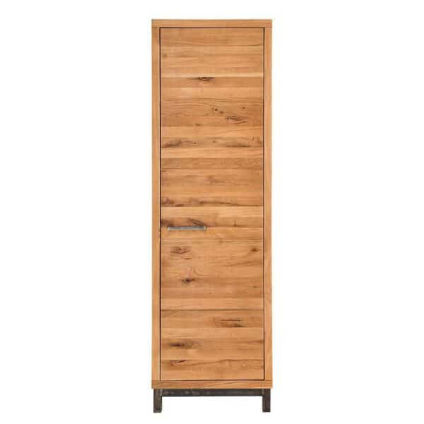 Dielenschrank aus Wildeiche & Buche Massivholz Landhausstil