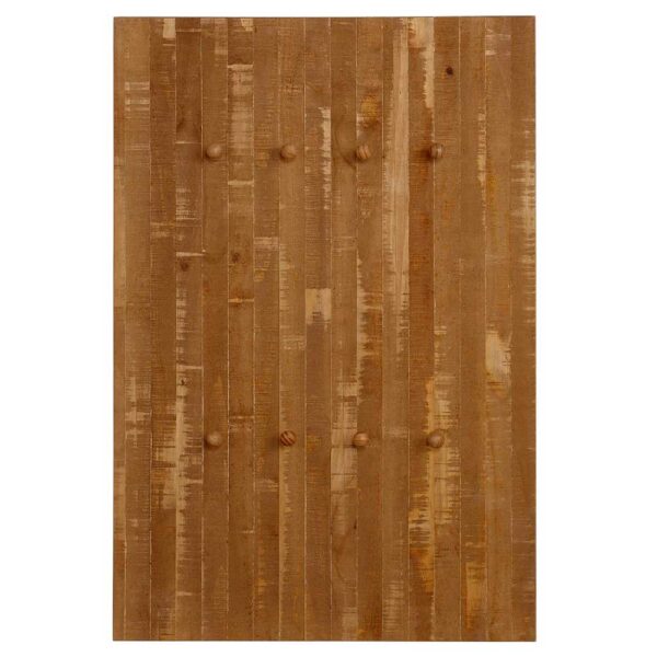 Garderobenhakenleiste aus Kiefer Massivholz 75 cm breit