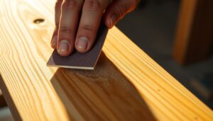 holzbank abschleifen welche körnung